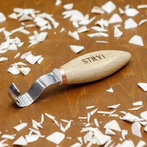 STRYI 150030 Ahşap Kaşık Oyma Bıçağı 30 mm (Sağ El)