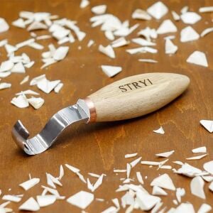 STRYI 150030 Ahşap Kaşık Oyma Bıçağı 30 mm (Sağ El)