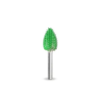 Saburrtooth 18F38-50 Alev Tipi Törpü 9.52 mm Kalın Diş Sap:3.2 mm
