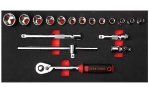 CETA FORM C10-E18H2 3/8'' Lokma Takımı 18 Parça