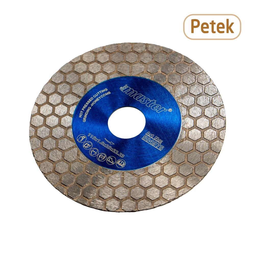 Master 504975 Petek 115 mm İnce Çapaksız Mermer Granit Fayans Kesme Taşlama