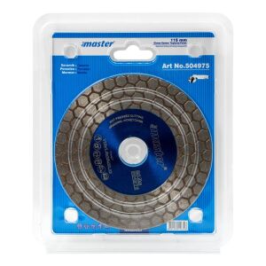 Master 504975 Petek 115 mm İnce Çapaksız Mermer Granit Fayans Kesme Taşlama