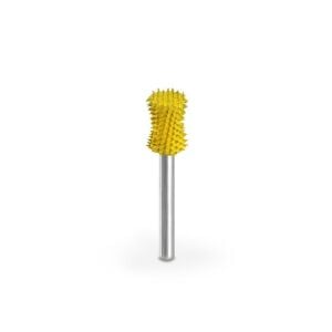 Saburrtooth 18CC14-40 İç Bükey Tam Kaplı Törpü 6.35 mm İnce Diş Sap:3.2 mm