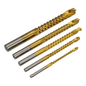 Master 530856 HSS Titanyum Kaplı Çok Amaçlı Freze Matkap Ucu Seti 5 Parça