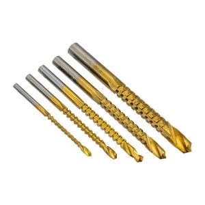 Master 530856 HSS Titanyum Kaplı Çok Amaçlı Freze Matkap Ucu Seti 5 Parça