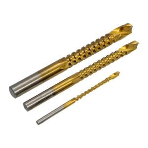 Master 530855 HSS Titanyum Kaplı Çok Amaçlı Freze Matkap Ucu Seti 3 Parça