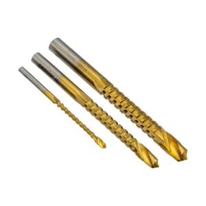 Master 530855 HSS Titanyum Kaplı Çok Amaçlı Freze Matkap Ucu Seti 3 Parça