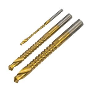 Master 530855 HSS Titanyum Kaplı Çok Amaçlı Freze Matkap Ucu Seti 3 Parça