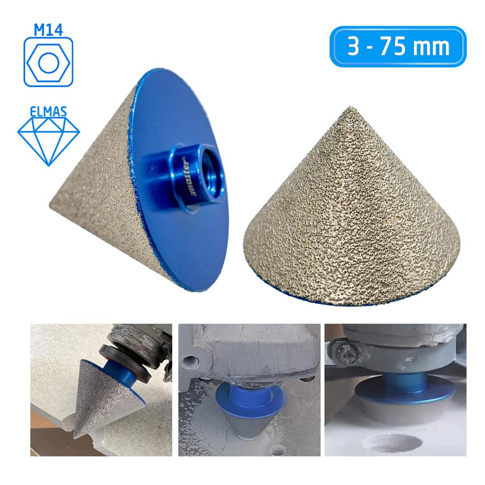 Master 530922 M14 Elmas Konik Panç Granit Mermer Delme Taşlama 3-75 mm