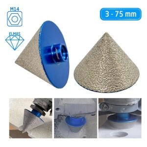 Master 530922 M14 Elmas Konik Panç Granit Mermer Delme Taşlama 3-75 mm