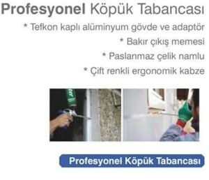 MASTER Profesyonel Poliüretan Köpük Tabancası