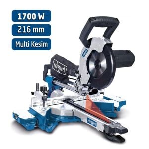 ﻿Scheppach HM90MP Multi Kesim Gönye Kesme Daire Testere 1700W 216 mm