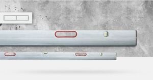 BMI 689 RS Terazili Alüminyum Mastar 250 cm