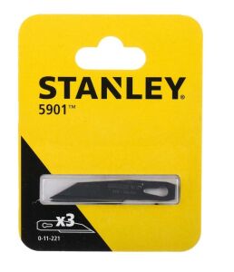 STANLEY 0-11-221 Hobi Maket Bıçak Yedeği (3'lü Paket)