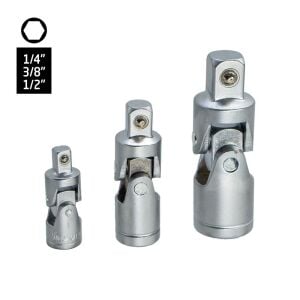 6548 Üniversal Lokma Mafsal Seti 1/4''-3/8''-1/2'' (3 Parça)