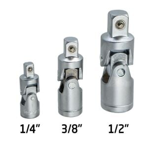 6548 Üniversal Lokma Mafsal Seti 1/4''-3/8''-1/2'' (3 Parça)