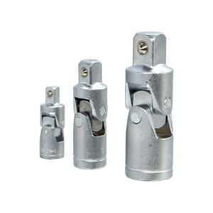 6548 Üniversal Lokma Mafsal Seti 1/4''-3/8''-1/2'' (3 Parça)