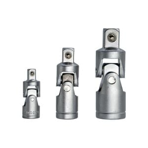 6548 Üniversal Lokma Mafsal Seti 1/4''-3/8''-1/2'' (3 Parça)