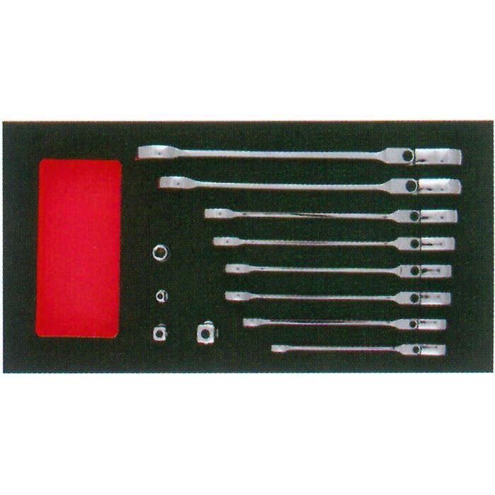 CETA FORM B06-E12 C-Gear Cırcırlı Kombine Anahtar Takımı 12 Parça (Mafsallı)