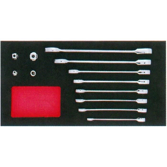 CETA FORM B05-E12 C-Gear Cırcırlı Kombine Anahtar Takımı 12 Parça (Düz)