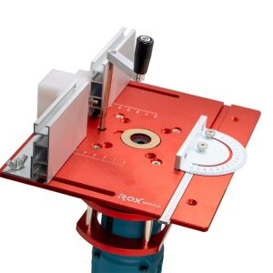 Rox Wood 0356 Alüminyum Ayarlı Freze Tezgah Seti