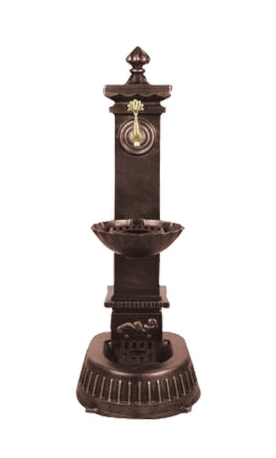 Dekoratif Döküm Bahçe Çeşmesi 1220x560x440