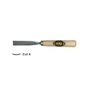 Kirschen Düz Oluklu Ağız Oyma Iskarpelası Cut4 - 20mm