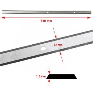 Scheppach 7902200607 İkili Planya Bıçağı Seti (PLM1800 İçin)