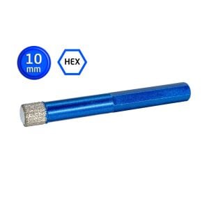 Master 530932 Altıgen Saplı Granit Mermer Delme Panç 10 mm