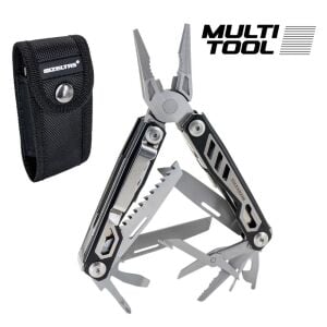 İzeltaş Multi Tool 15 Fonksiyonlu Çok Amaçlı El Aleti 155 mm