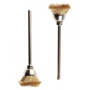 Proxxon 28963 Pimli Sarı Tel Fırça Seti 2'li 13 mm