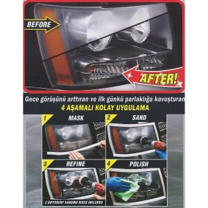 Yama Pads Far Temizleme Parlatma Seti