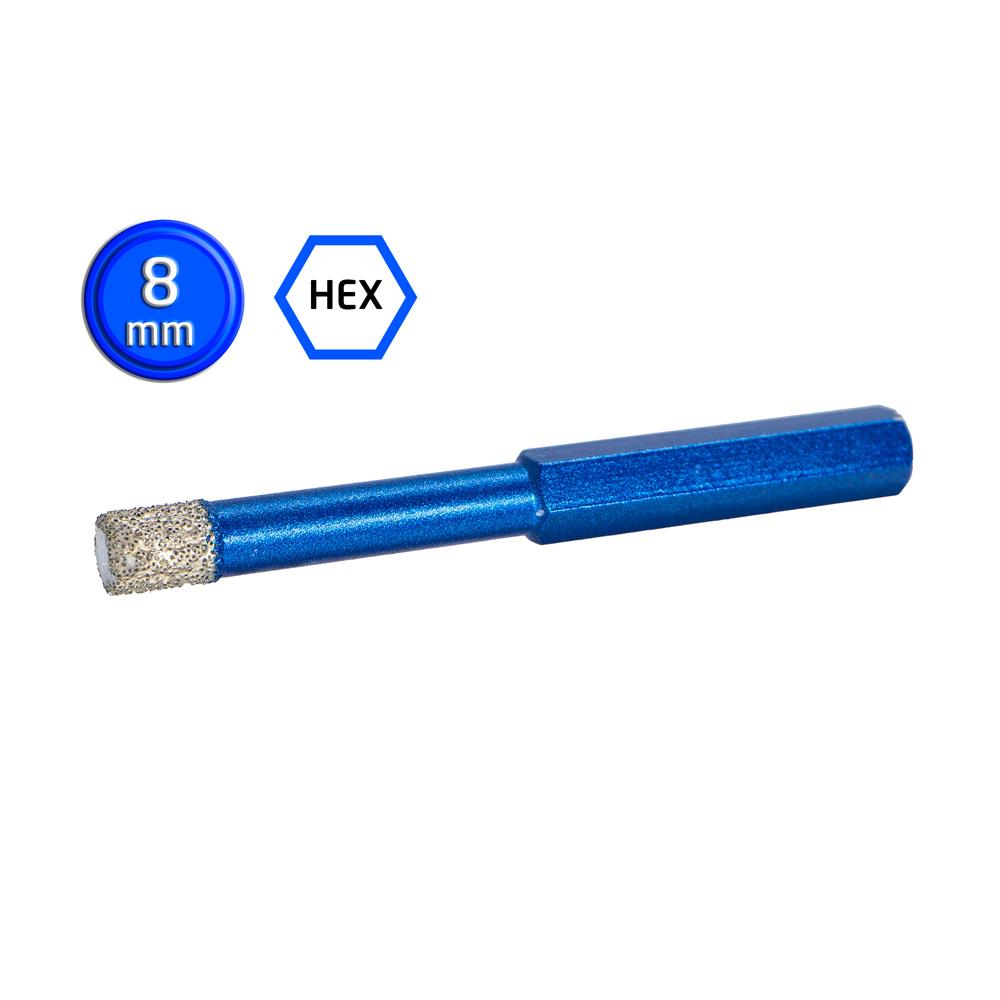 Master 530931 Altıgen Saplı Granit Mermer Delme Panç 8 mm