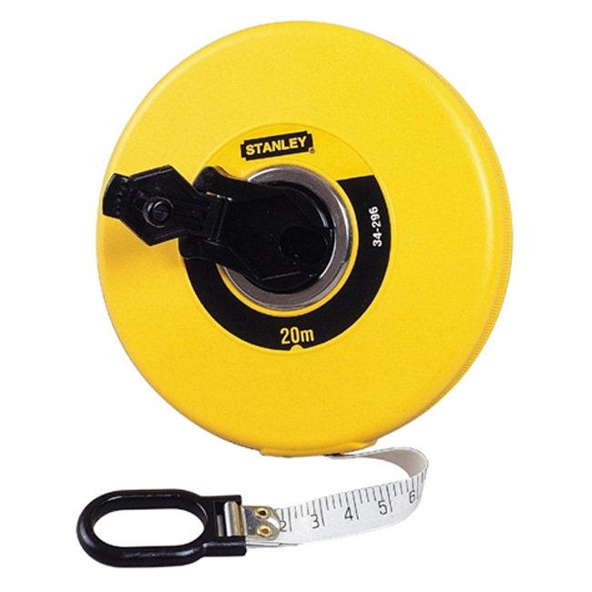STANLEY 0-34-296 Kapalı Kasa Fiberglass Metre 20 M