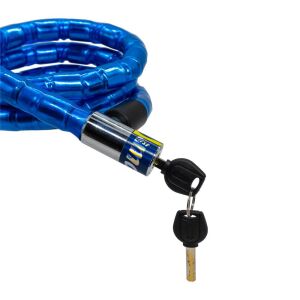 Master 500960 Anahtarlı Motosiklet Kilidi Yaylı 22mm x 150cm