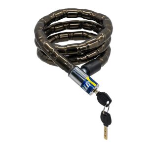 Master 500960 Anahtarlı Motosiklet Kilidi Yaylı 22mm x 150cm