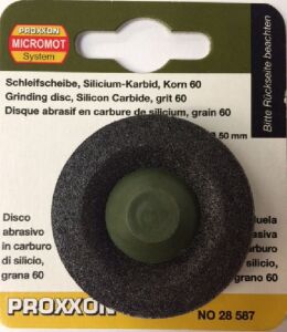 Proxxon 28587 Silikon Karbür Taşlama Diski 60 Kum (LHW İçin)