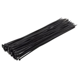 Plastik Kablo Bağı Cırt Kelepçe Siyah 9.0x850 mm (100 Adet)