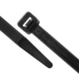 Plastik Kablo Bağı Cırt Kelepçe Siyah 9.0x850 mm (100 Adet)