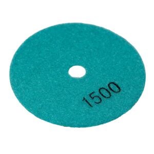 6555 Granit Mermer Taş Parlatma Polisaj Ped 100 mm - 1500 Kum