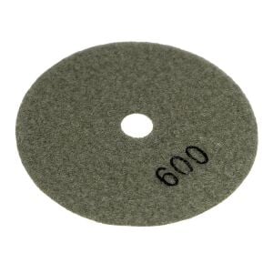 6554 Granit Mermer Taş Parlatma Polisaj Ped 100 mm - 600 Kum