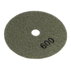 6554 Granit Mermer Taş Parlatma Polisaj Ped 100 mm - 600 Kum