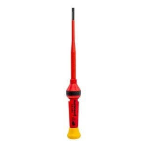 İzeltaş 1000V Elektro Slim Düz Uçlu Tornavida 3.5x100 mm
