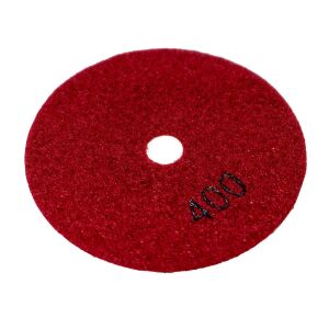 6553 Granit Mermer Taş Parlatma Polisaj Ped 100 mm - 400 Kum