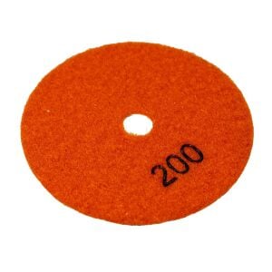 6552 Granit Mermer Taş Parlatma Polisaj Ped 100 mm - 200 Kum