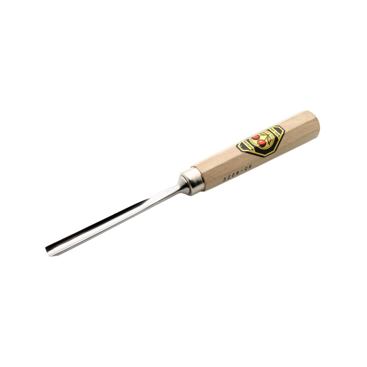Kirschen Düz Oluklu Ağız Oyma Iskarpelası Kısa Cut8 - 6mm