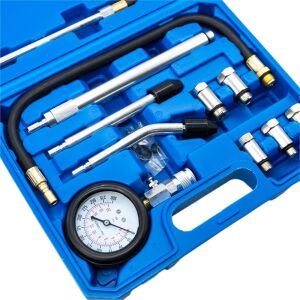 6556 Benzinli Motor Kompresyon Silindir Basınç Test Kiti 11 Parça