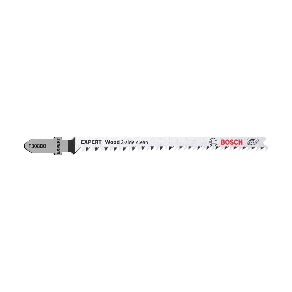 Bosch Expert T308 BO Temiz Kavisli Kesim Ahşap Dekupaj Testere Bıçağı