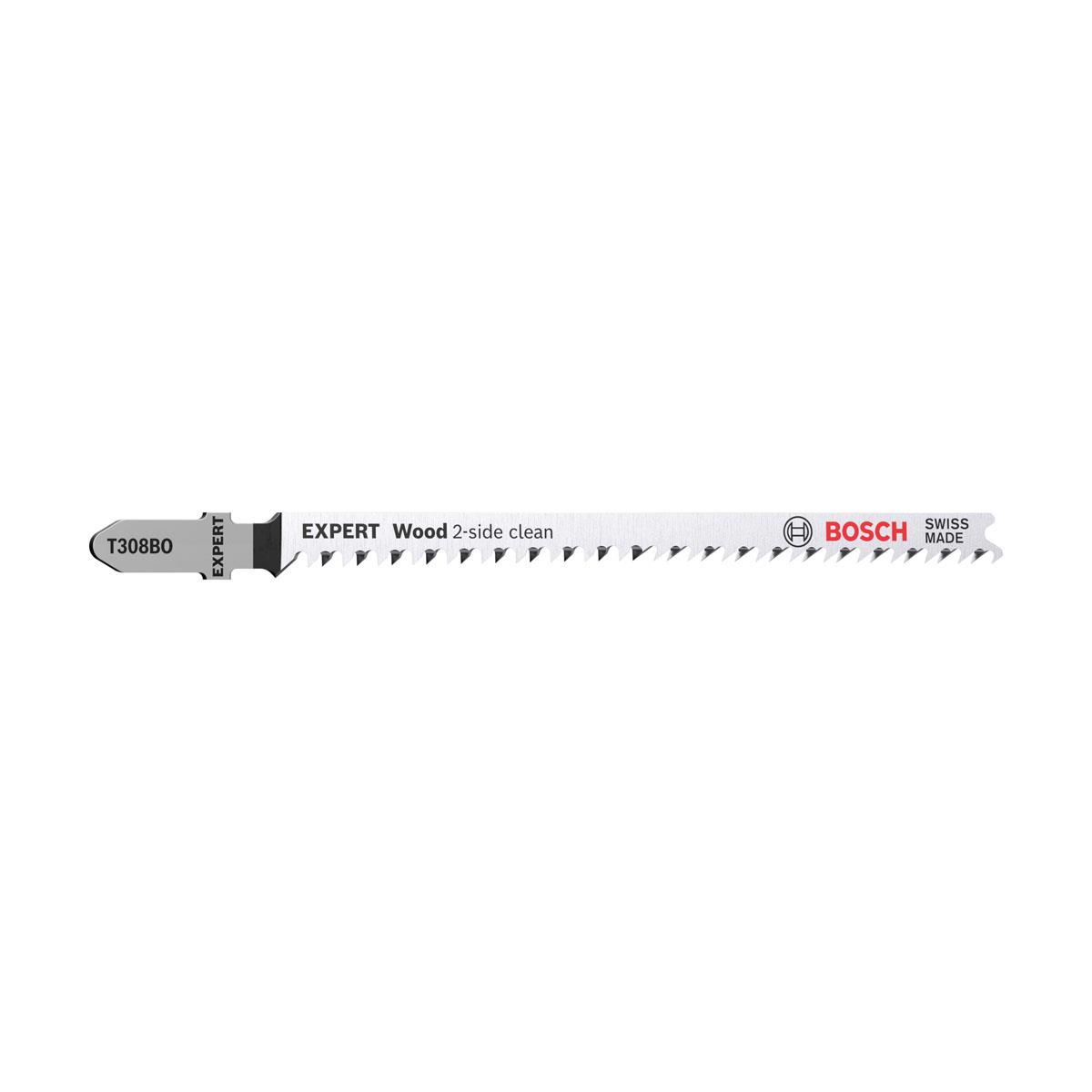 Bosch Expert T308 BO Temiz Kavisli Kesim Ahşap Dekupaj Testere Bıçağı