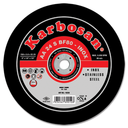 KARBOSAN 230 x 3.0 x 22 İnox Kesme Taşı
